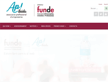 Tablet Screenshot of funde.net